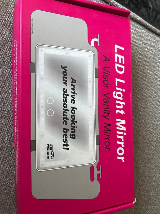  — Brand new LED visor light vanity mirror