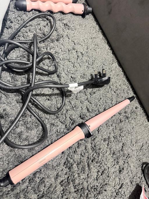  — BaByliss Multi Styler Curling Wand Set Pink
