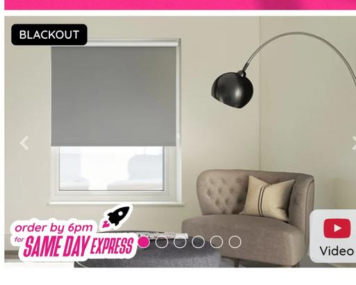  — brand new in box roller blind