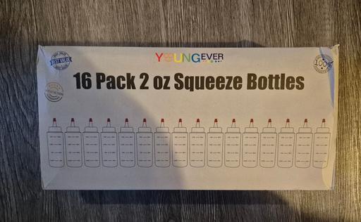  — new 16pk 2 oz Squeeze Bottles