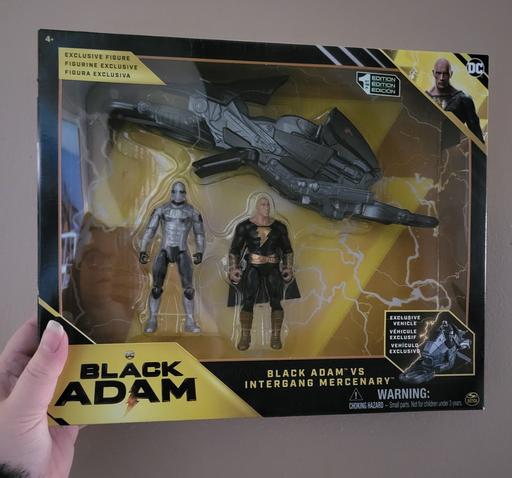  — new DC Black Adam Figure & Vehicle Set