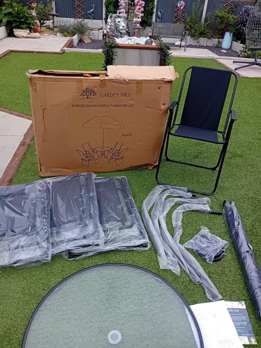  — complete patio set
