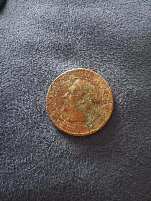  — 1854 napoleon lll centime