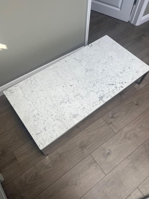  — Solid marble coffee table