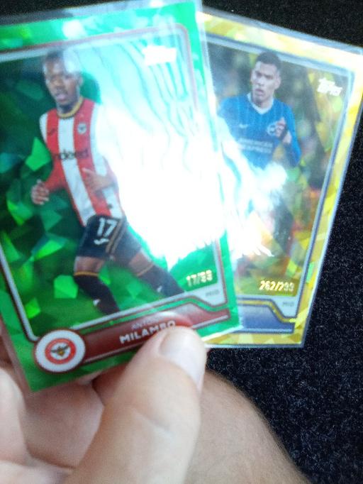  — 26/27 parallel football cards