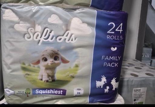  — New Packs of 24 toilet roll £5 each