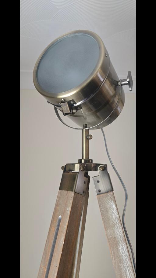  — Adjustable tripod floor lamp