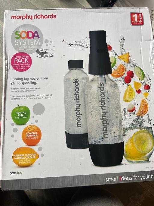  — 2 new soda system bottles only