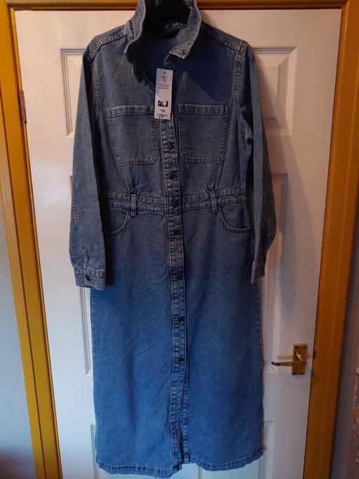  — Womens denim dress size 12