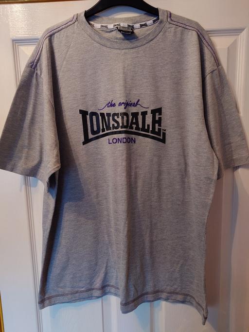  — Mens grey Lonsdale top size XXL