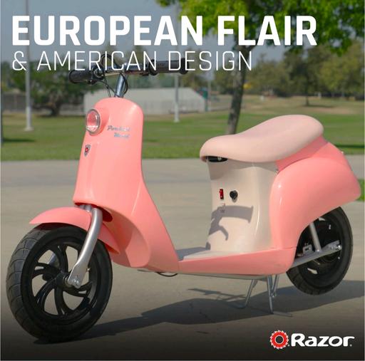  — Razor Pocket Mod Capri Electric Scooter – Bra