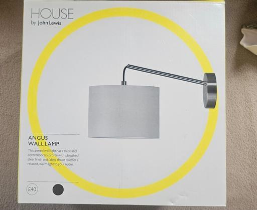  — Angus wall lamp by John Lewis