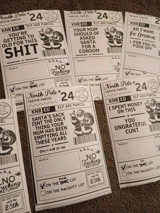  — 10 parcel labels