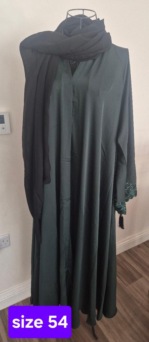  — size 54 green abaya