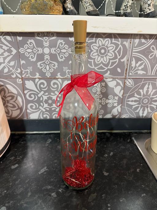  — Light up bottle