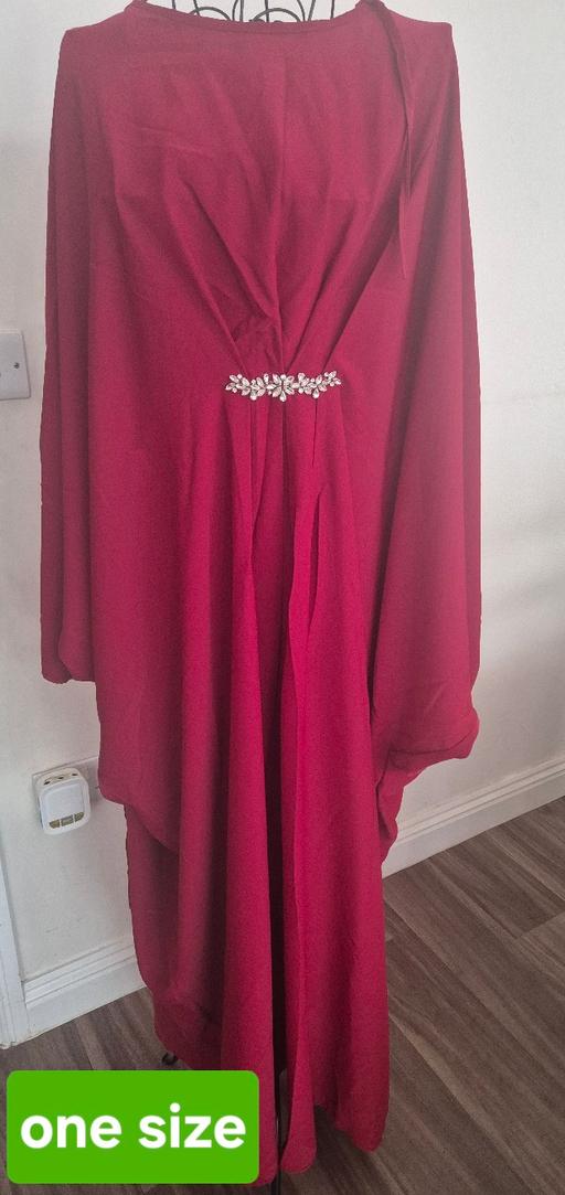  — one size red dress