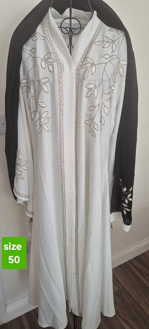  — size 50 open abaya