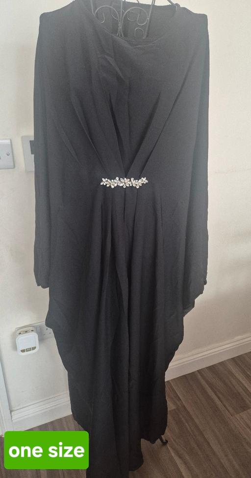  — onesize black dress/abaya