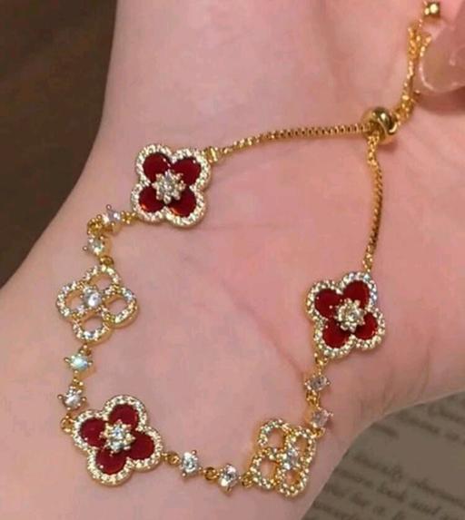  — Red/Gold bracelet