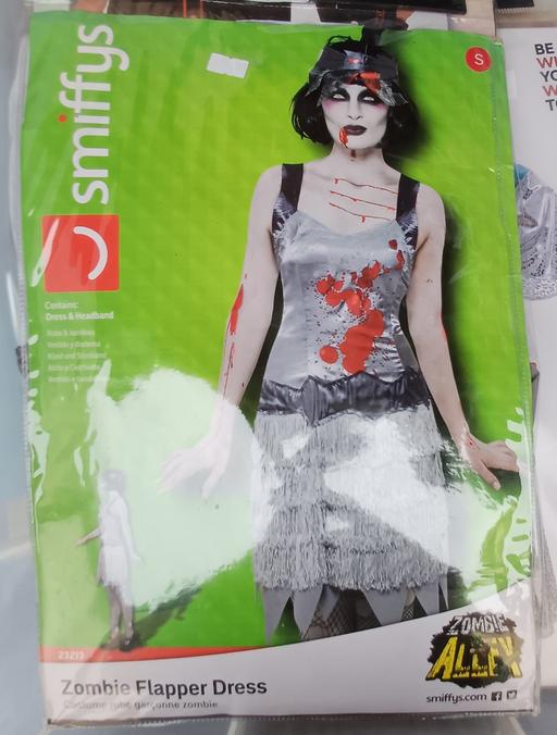  — zombie flapper dress size S. 8-10. new