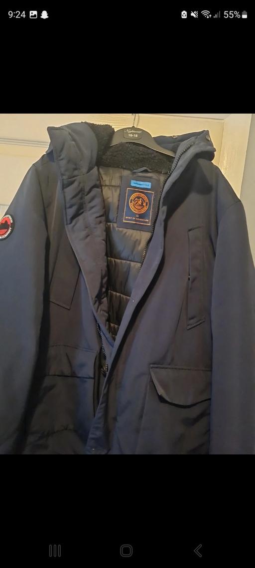  — mens superdry coat