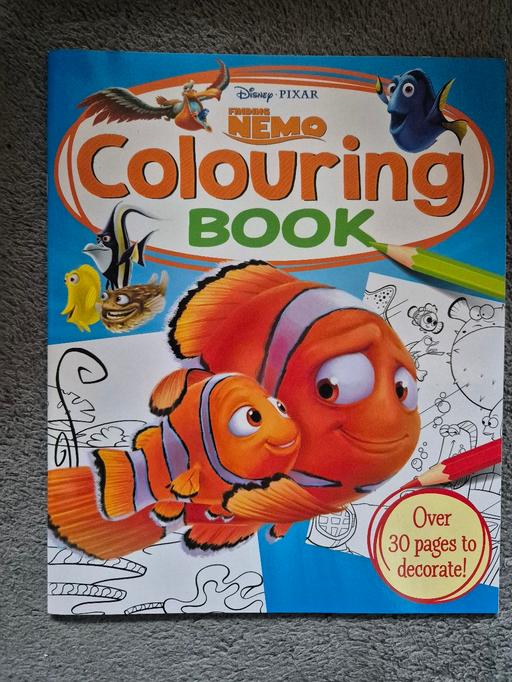  — new Disney Nemo Colouring Book