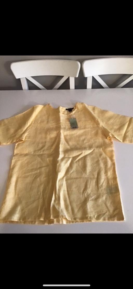  — Esmara Ladies Yellow Top size 12 BNWT