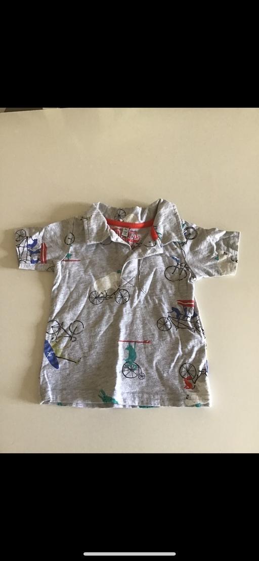  — JOULES baby boys polo top 3-6mths