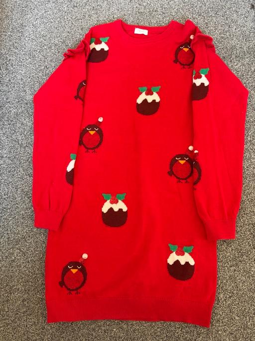  — Christmas dress / red / age 6-7