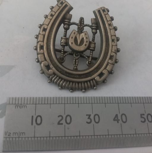  — Antique Victorian Silver Fronted brooch