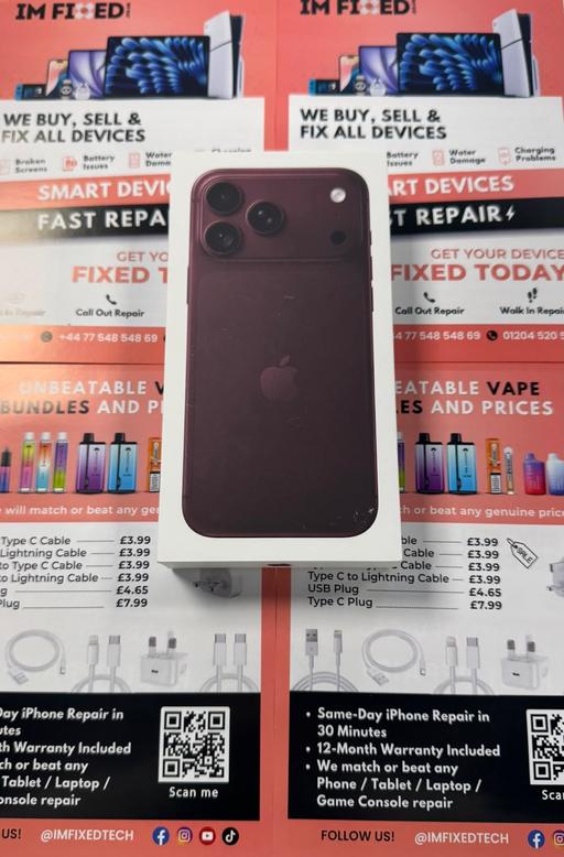  — iPhone 18 Pro Max 1TB – Brand New Sealed