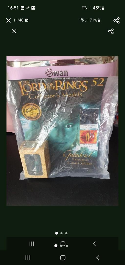  — lord of the rings collectors model issue 52