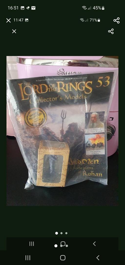  — lord of the rings collectors model issue 53