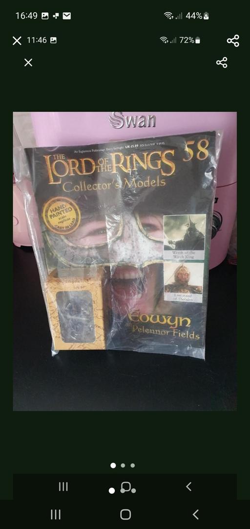  — lord of the rings collectors model issue 58