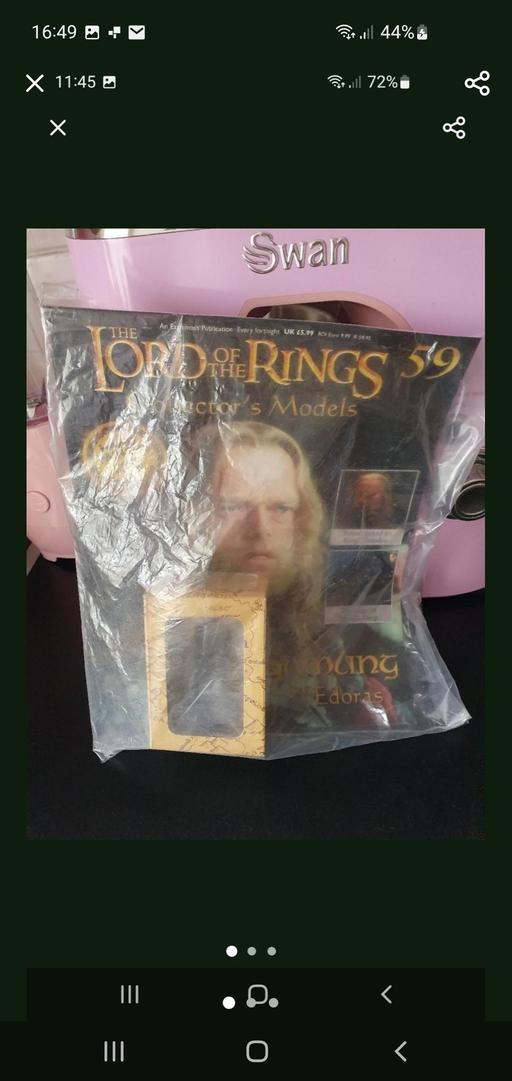  — lord of the rings collectors model issue 59