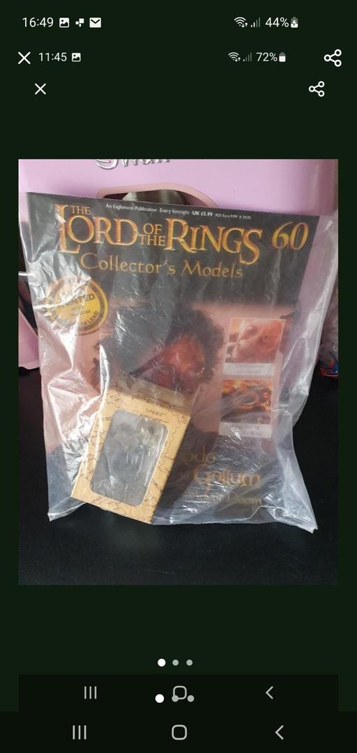  — lord of the rings collectors model issue 60