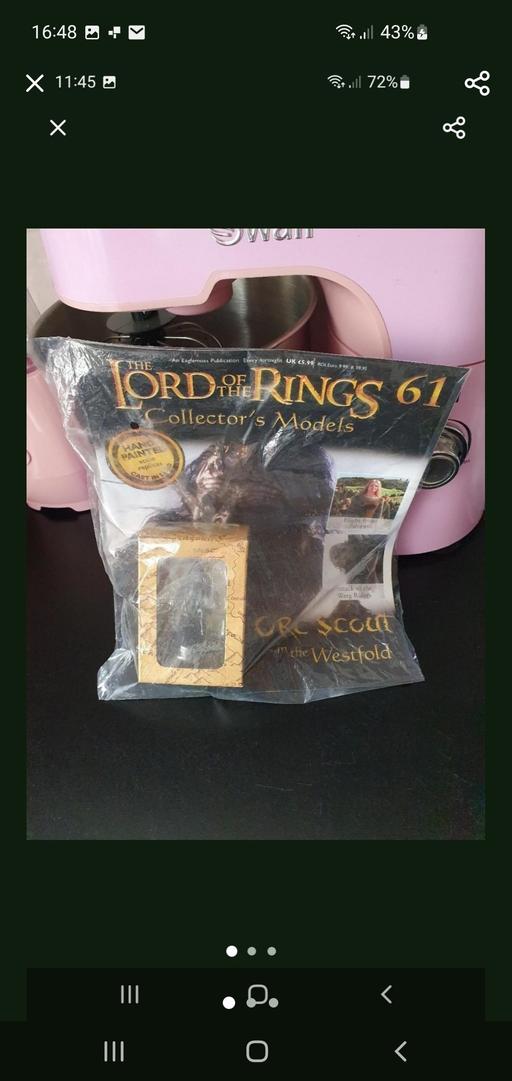  — lord of the rings collectors model issue 61
