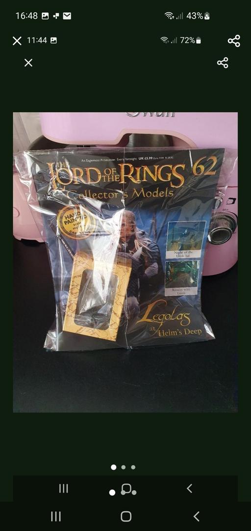  — lord of the rings collectors model issue 62