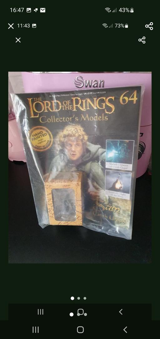  — lord of the rings collectors model issue 64