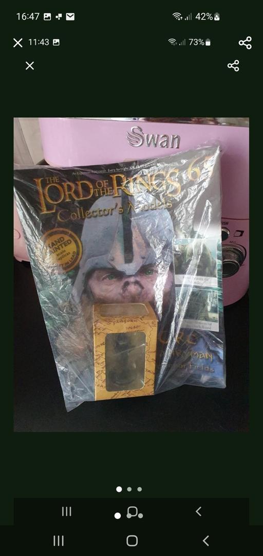  — lord of the rings collectors model issue 65