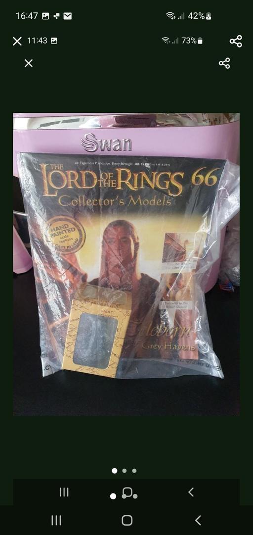  — lord of the rings collectors model issue 66