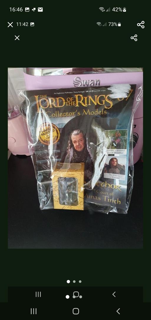  — lord of the rings collectors model issue 67
