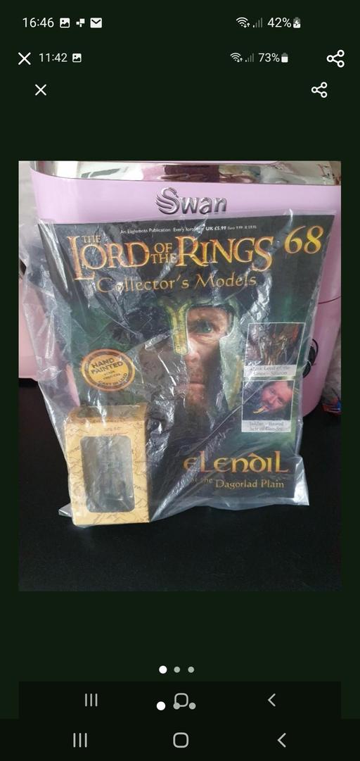  — lord of the rings collectors model issue 68