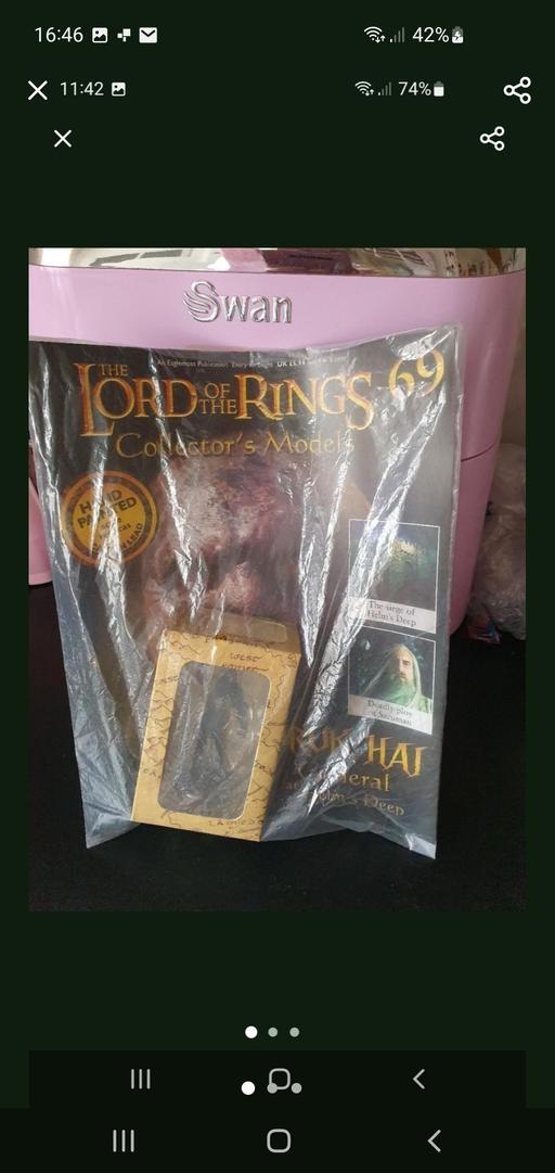 — lord of the rings collectors model issue 69