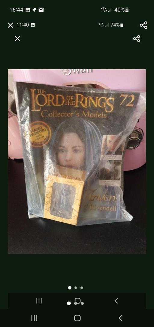  — lord of the rings collectors model issue 72
