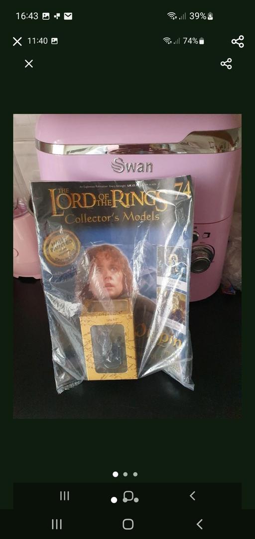  — lord of the rings collectors model issue 74