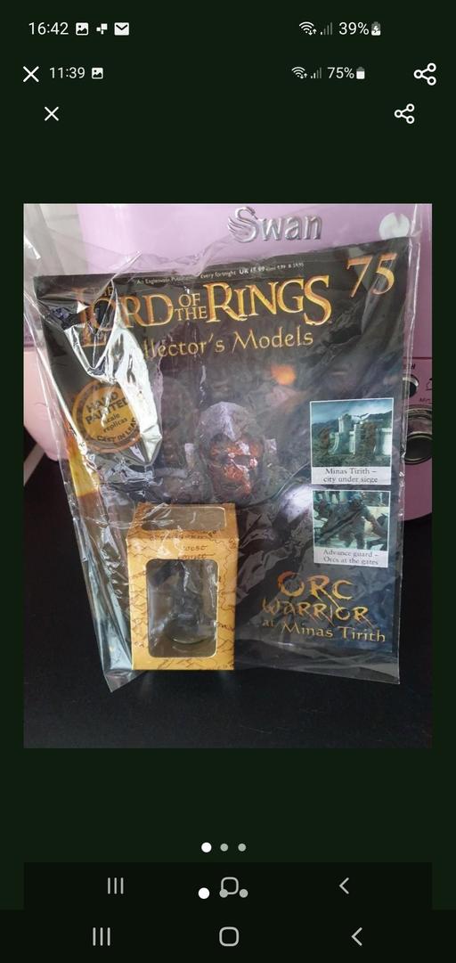  — lord of the rings collectors model issue 75