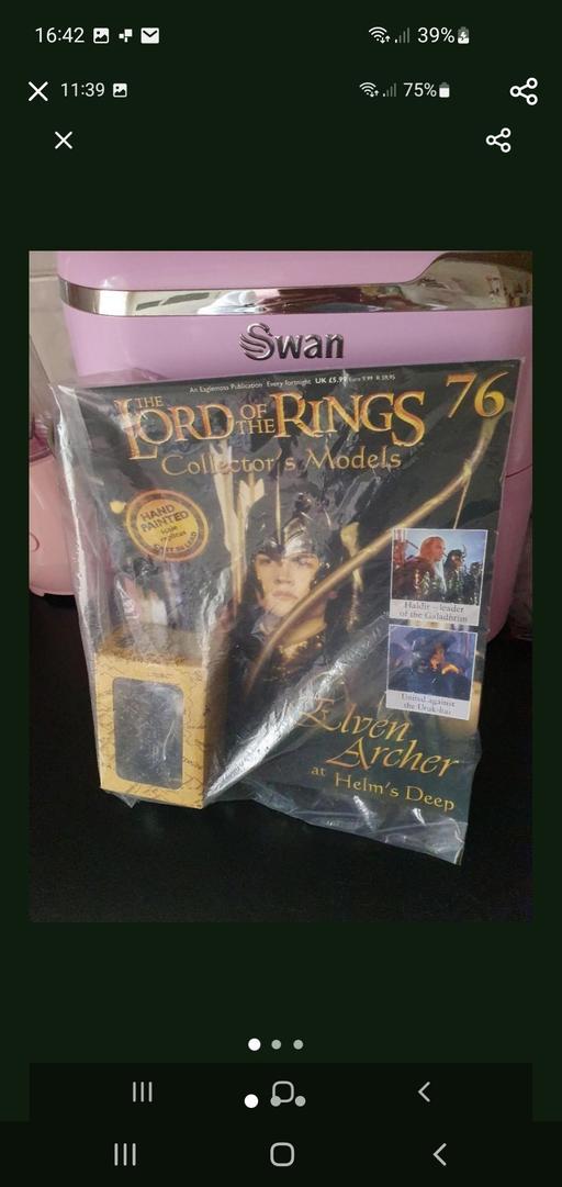  — lord of the rings collectors model issue 76