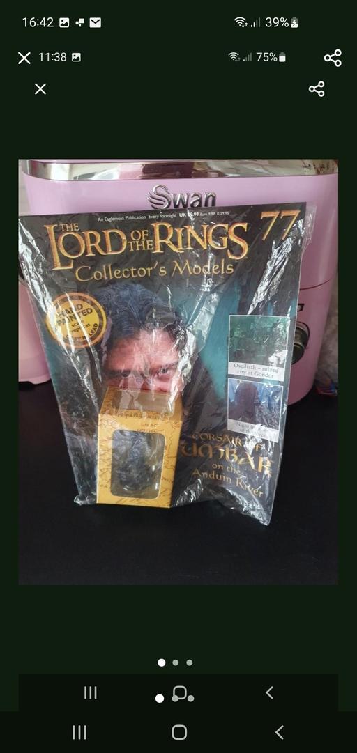  — lord of the rings collectors model issue 77