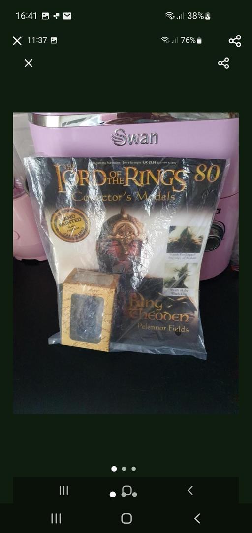  — lord of the rings collectors model issue 80